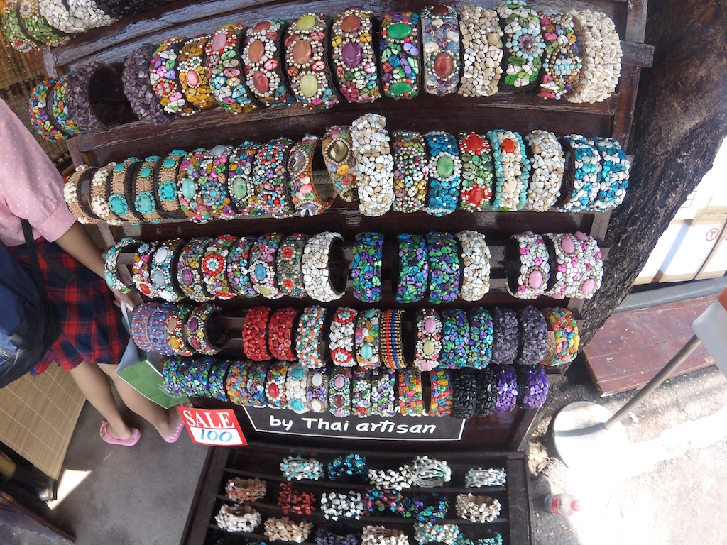 At the Chatuchak Market, Bangkok